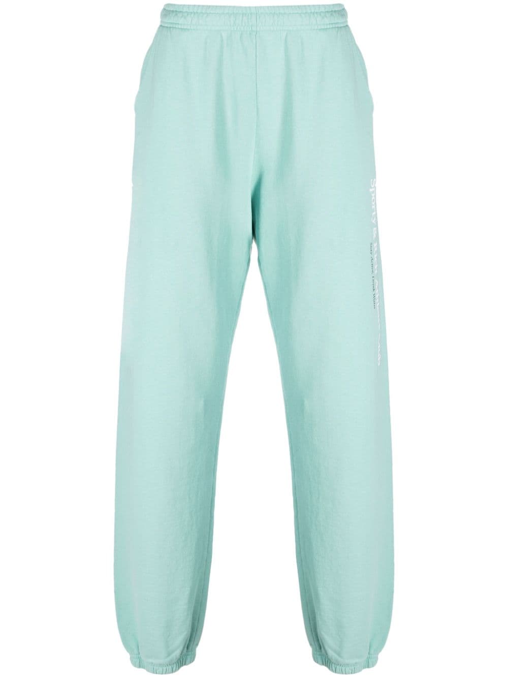 Shop Sporty And Rich Athletic Club Track Pants In Blue