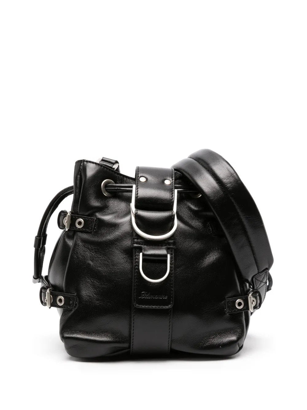 Blumarine Crossbodytas met gesp Zwart