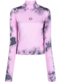1017 ALYX 9SM graphic-print high-neck T-shirt - Pink
