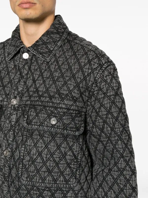 Quilted cotton deals jacket mens