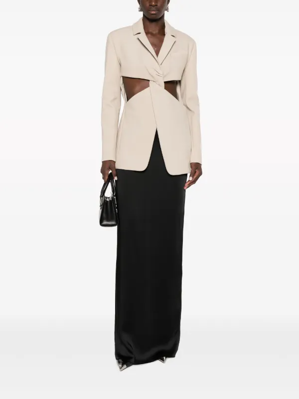 Coperni カットアウト シングルジャケット | ニュートラル