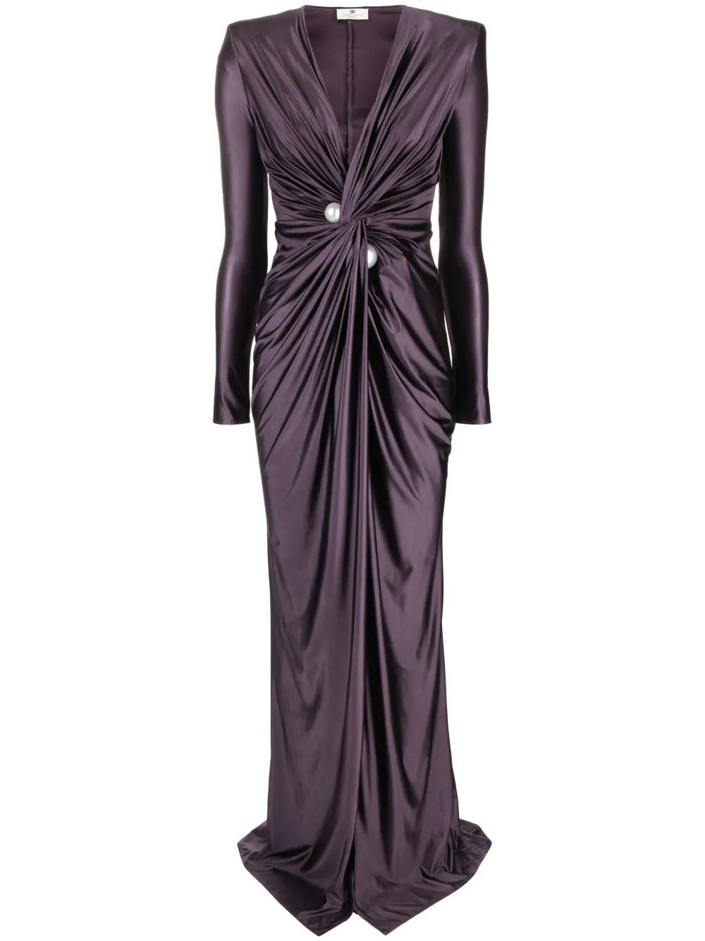 Elisabetta Franchi Maxi-jurk Paars