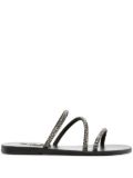 Ancient Greek Sandals Polytimi crystal-embellished sandals - Silver