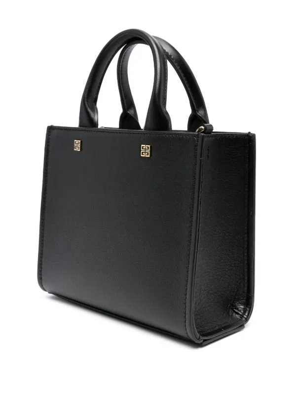 Givenchy Mini G Tote Leather Bag Black FARFETCH IE