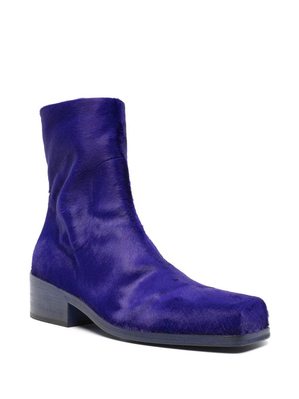 Shop Marsèll Cassello 55mm Boots In Purple