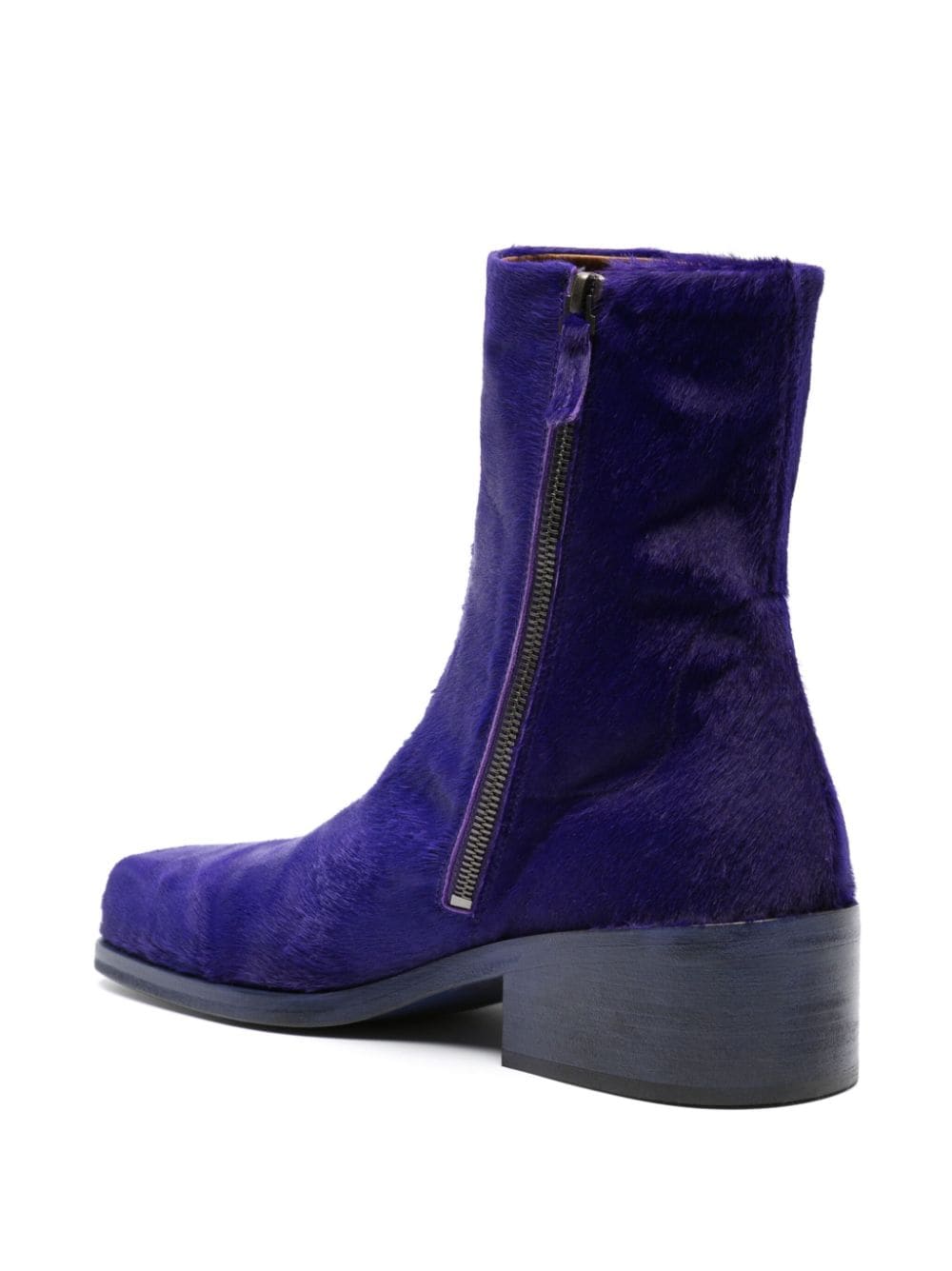 Shop Marsèll Cassello 55mm Boots In Purple