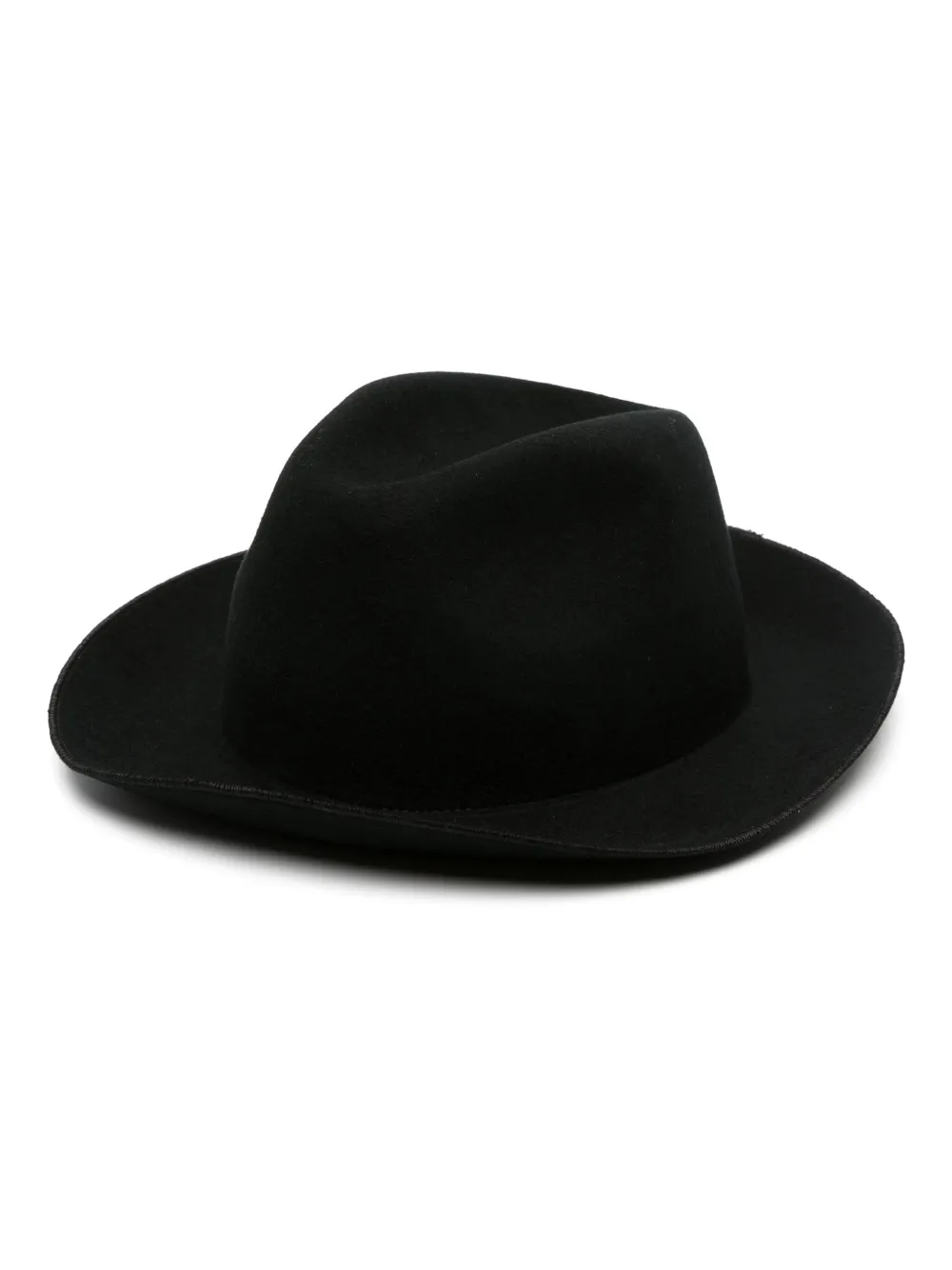 Giorgio Armani Fedora hoed Zwart