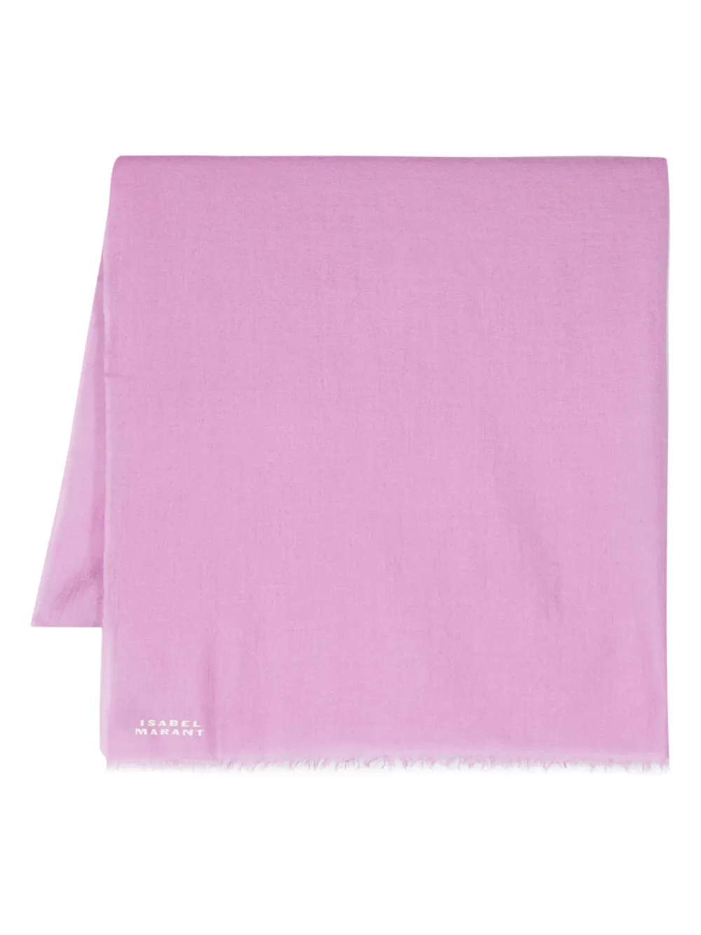 ISABEL MARANT Sjaal met franje Roze