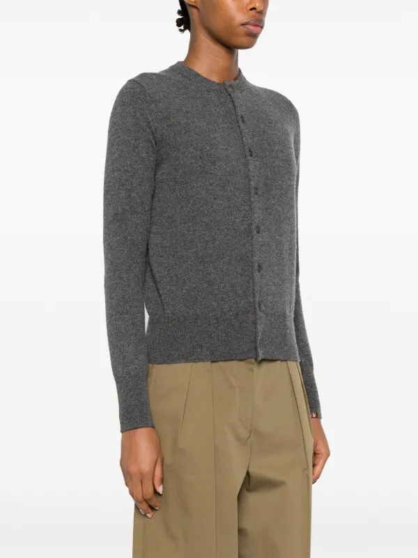 extreme cashmere カーディガン F グレー 【古着】【中古】 Extreme Cashmere カシミアフェルト カーディガン | グレー