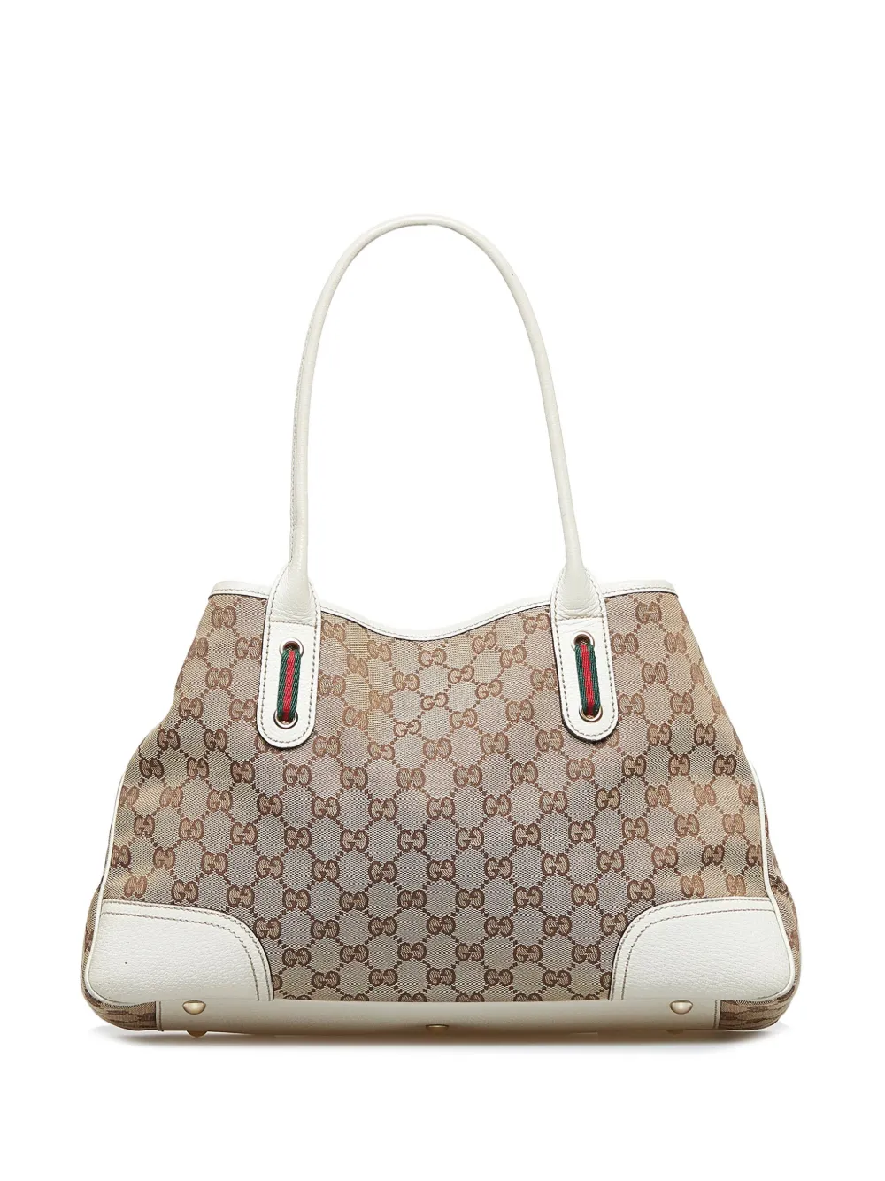 Gucci Pre-Owned Princy GG canvas tote bag - Bruin