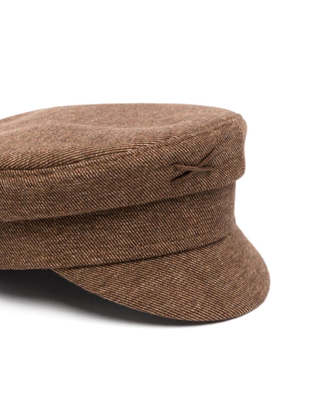 Ruslan Baginskiy Baker wool blend Boy beret - Bruin