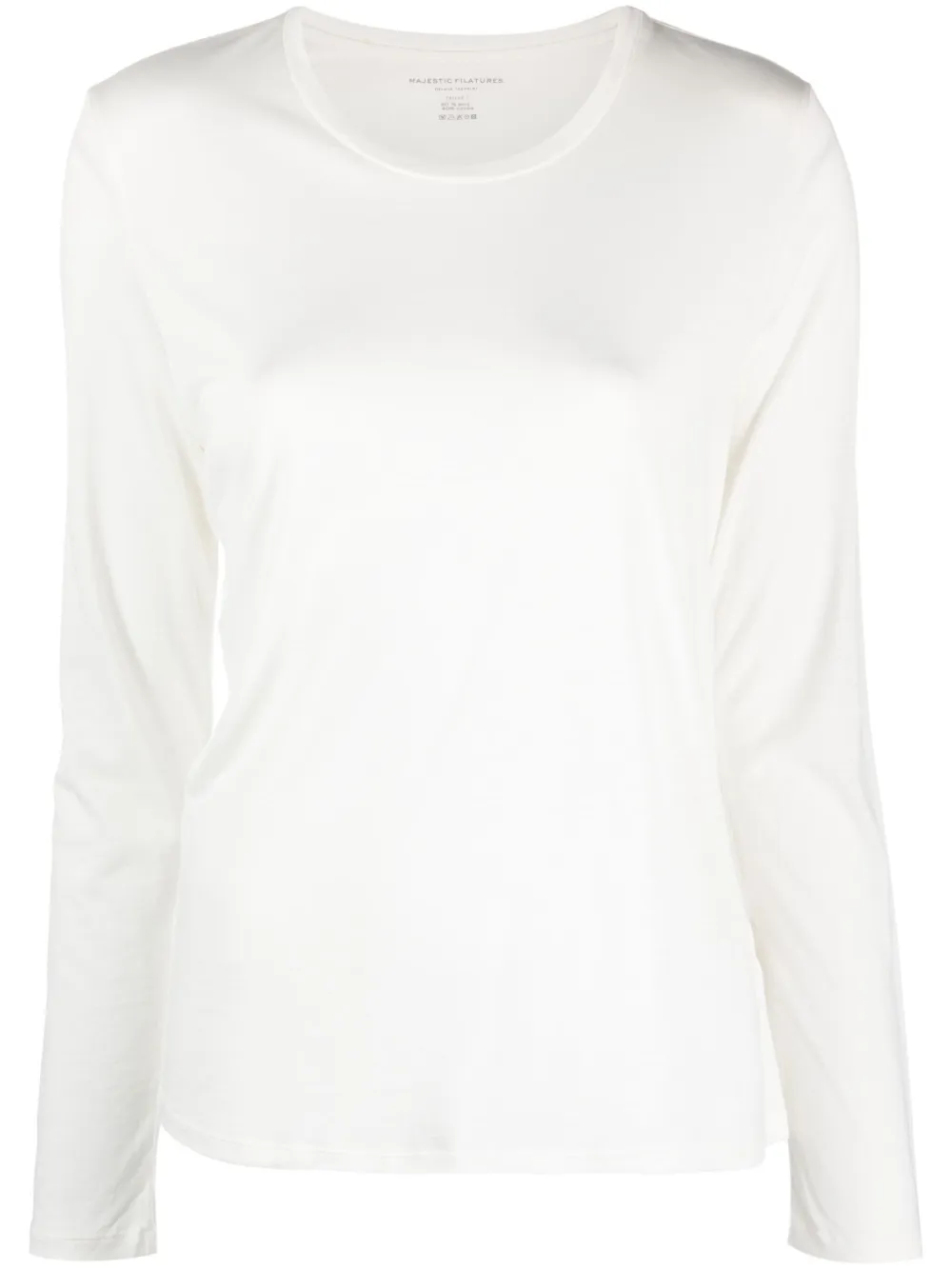 Majestic Jersey T-shirt In Weiss