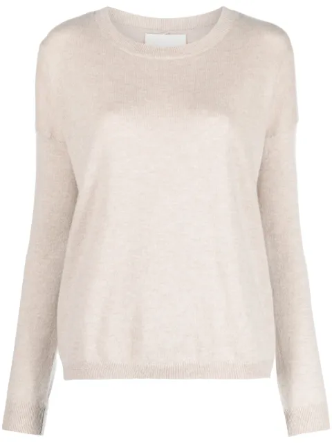 Lisa Yang crew-neck cashmere jumper