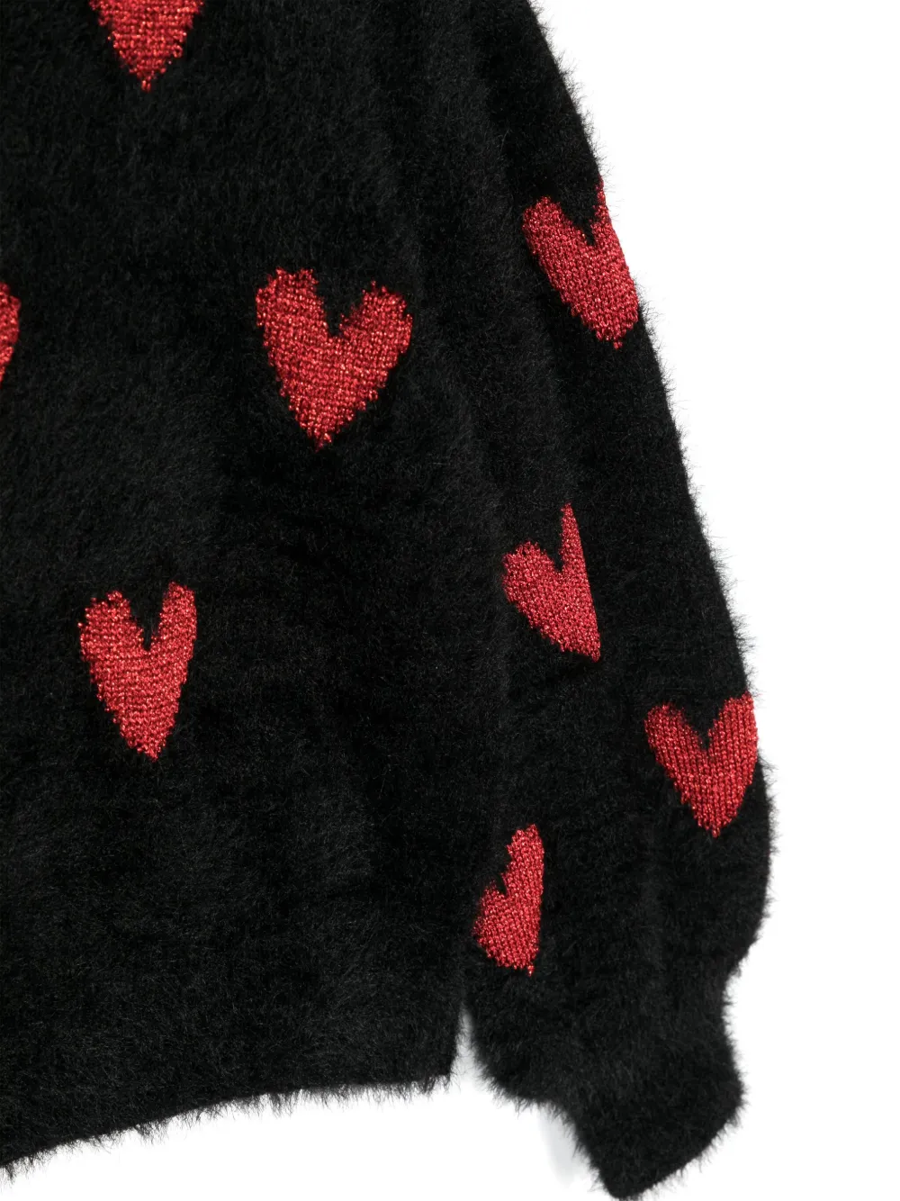 TWINSET Kids Intarsia trui Zwart