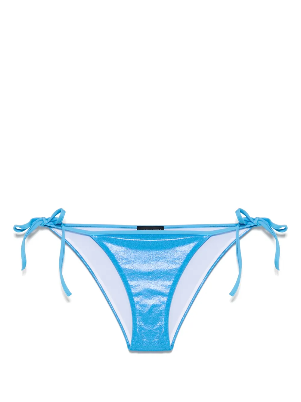 DSQUARED2 Slip bikini con logo - Blu