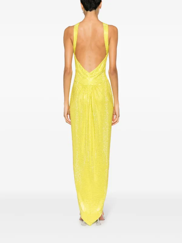 Alexandre vauthier yellow clearance dress