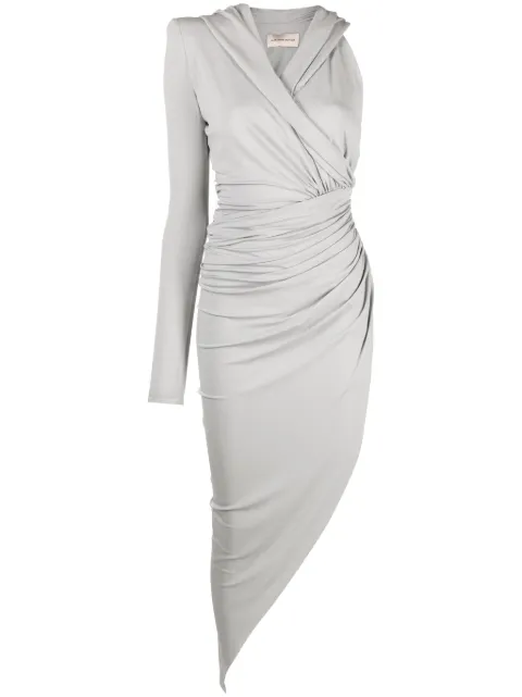 Alexandre Vauthier one-shoulder asymmetric midi dress