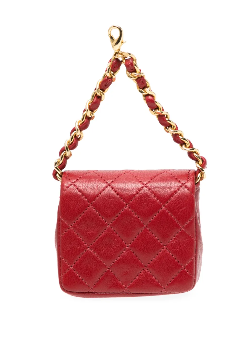 CHANEL Pre-Owned Classic Flap tas - Rood