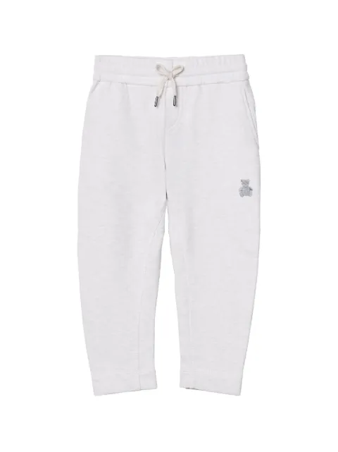 Brunello Cucinelli Kids pants con motivo Teddy Bear