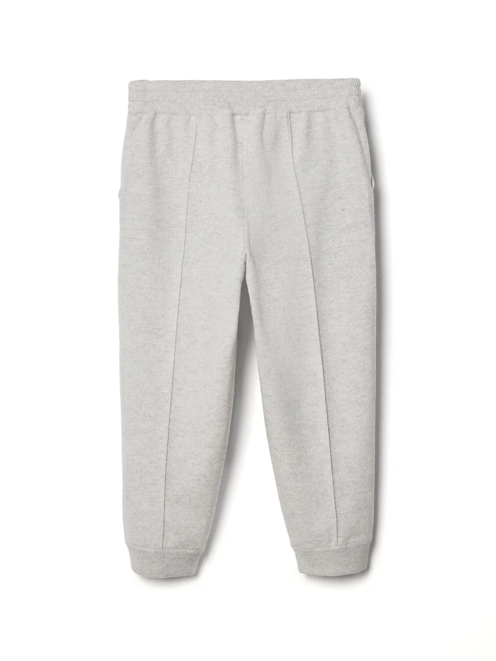 Shop Brunello Cucinelli Bear-motif Cashmere Track Pants In Grey