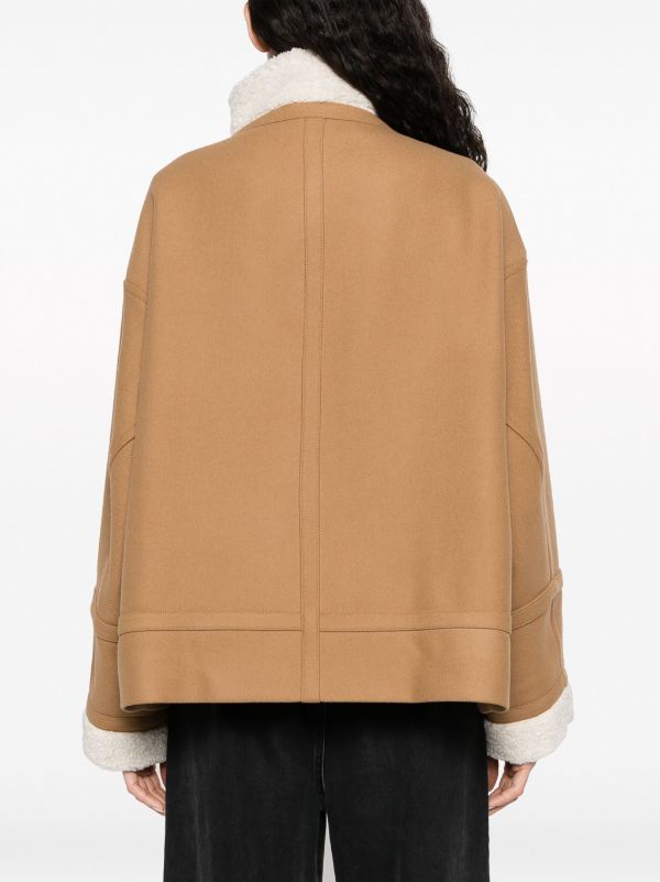 Litkovskaya funnel-neck Shearling Jacket - Farfetch