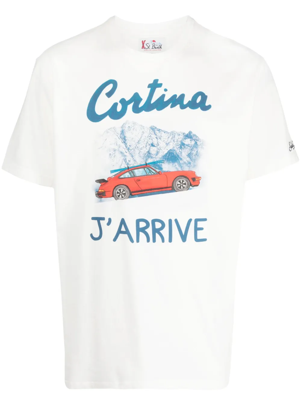MC2 Saint Barth Katoenen T-shirt Wit
