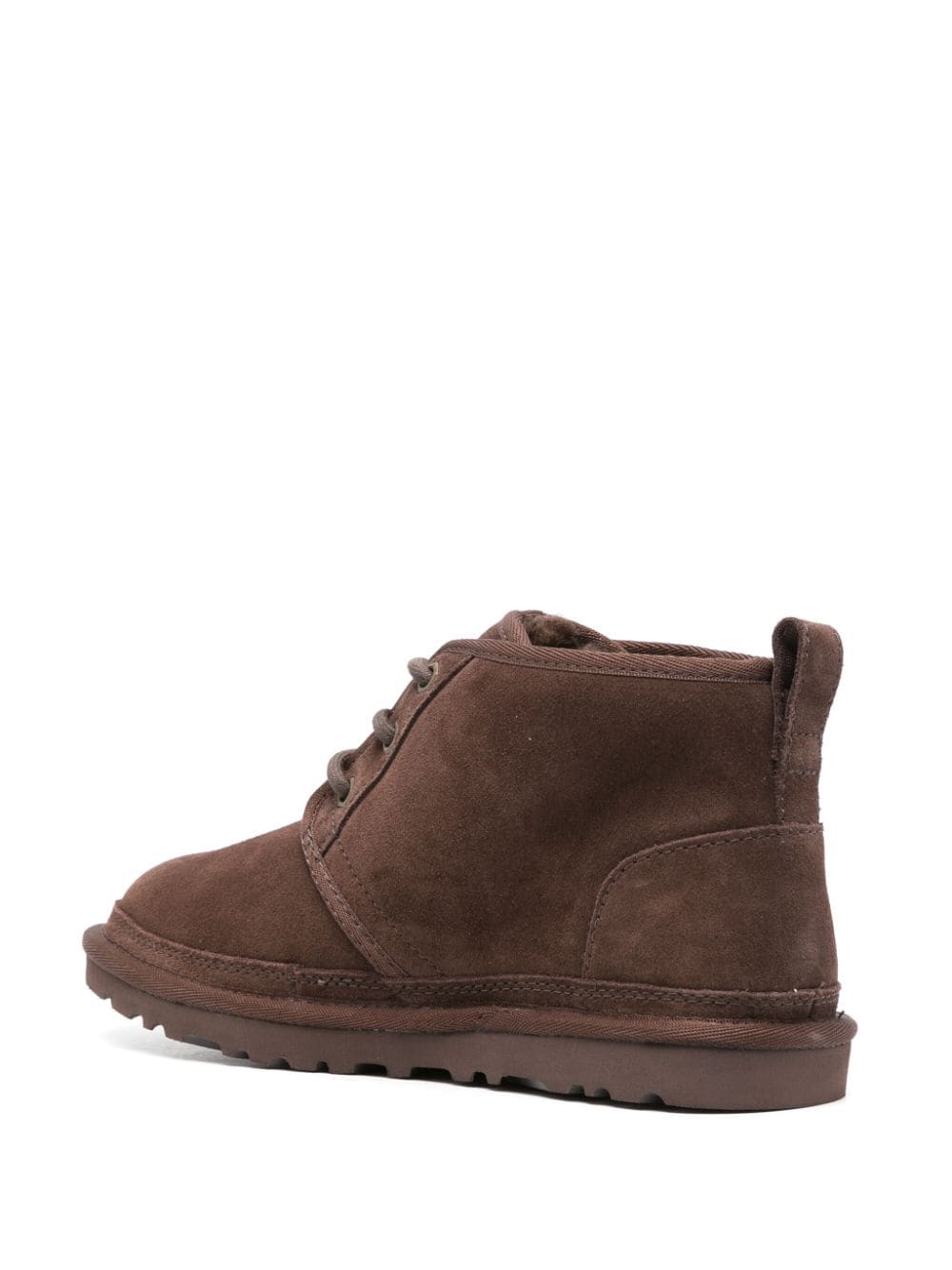 Shop Ugg Neumel Lace-up Suede Boots In Brown