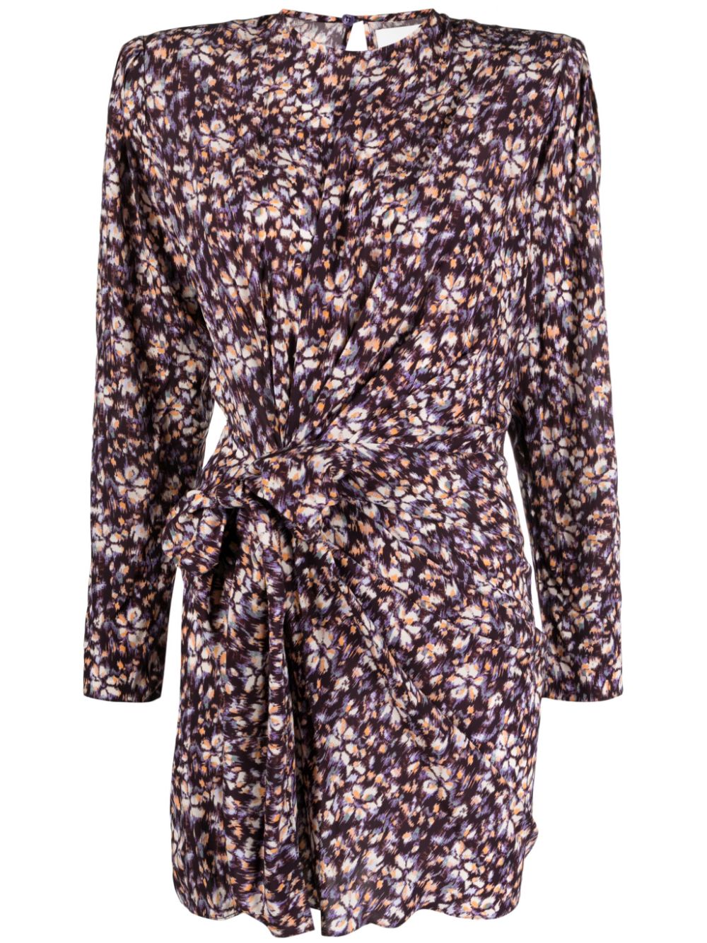 MARANT ETOILE DULCE FLORAL-PRINT MINIDRESS