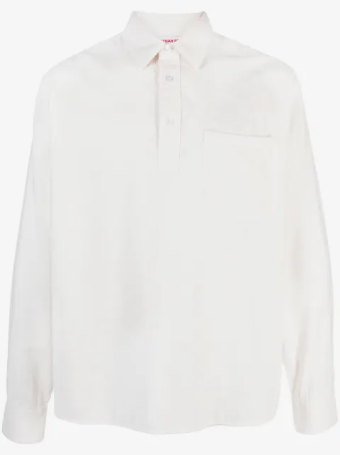 Orlebar Brown long-sleeve cotton shirt