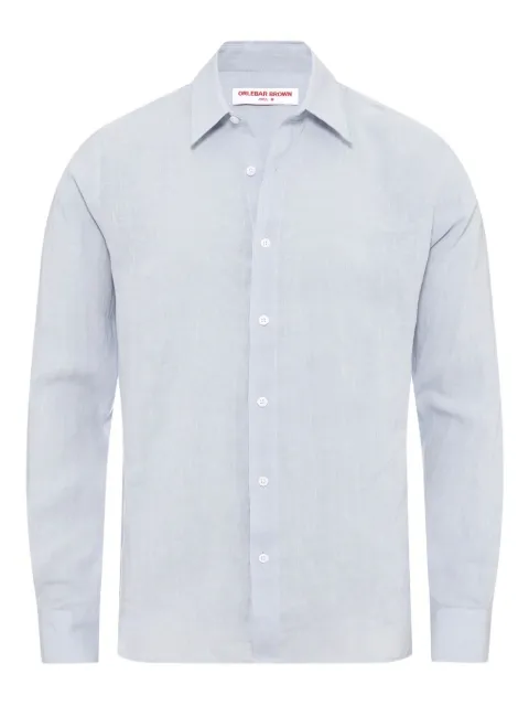 Orlebar Brown Justin linen shirt