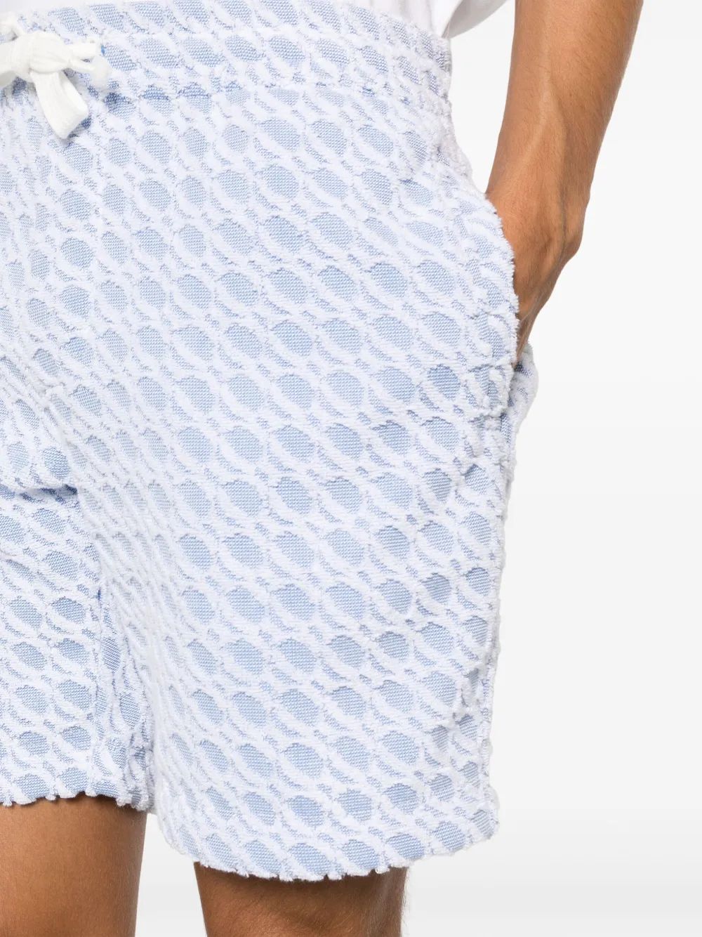 Orlebar Brown Afador trainingsshorts van badstof Blauw