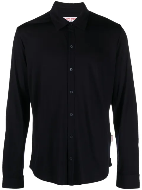 Orlebar Brown chemise Giles en laine mérinos