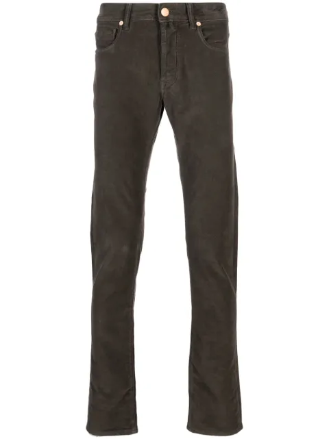 Incotex tapered-leg key-pendant jeans