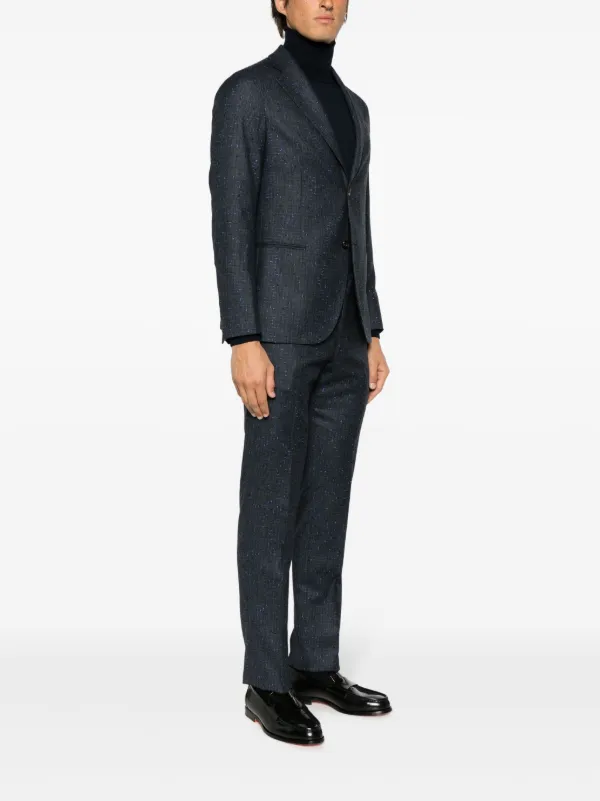 Emporio Armani シングルスーツ | ブルー | FARFETCH JP