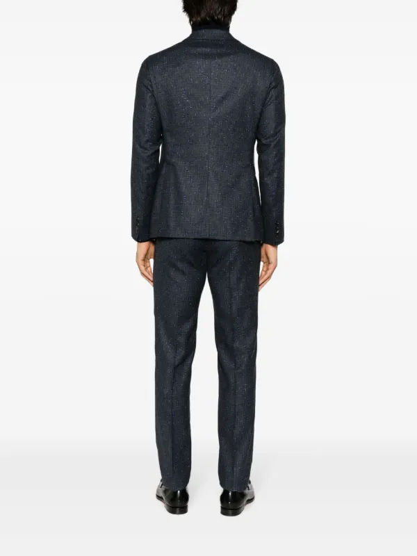 Emporio Armani シングルスーツ | ブルー | FARFETCH JP
