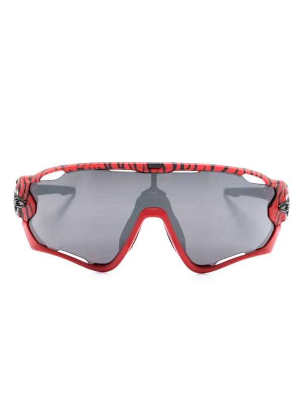 Oakley Jawbreaker shield frame Sunglasses Farfetch