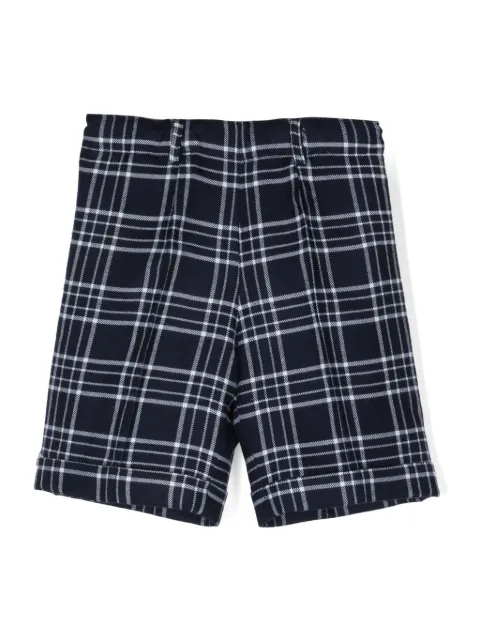 Siola shorts Ulivo con cuadros estampados 