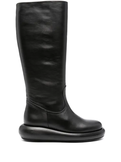 Paloma Barceló panelled leather boots