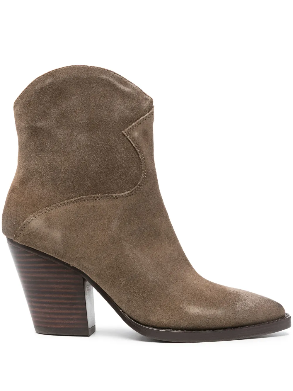 Ash eden suede on sale booties