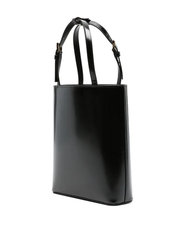 Prada パニエ レザーバッグ S | ブラック | FARFETCH JP