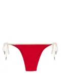 La Perla monogram bikini bottoms - Red