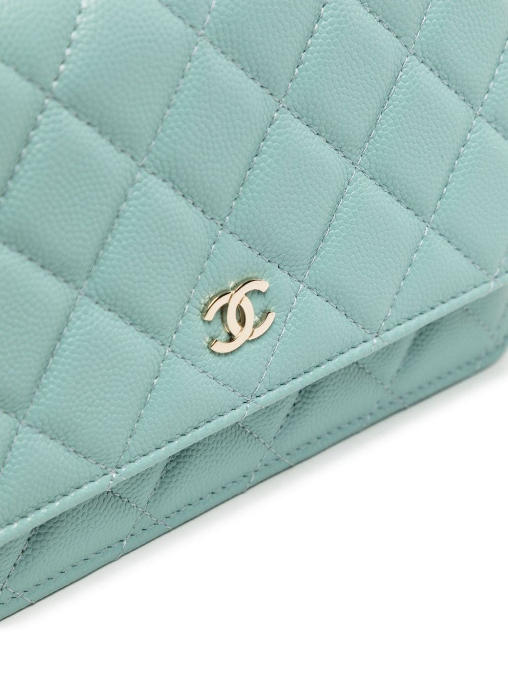 CHANEL Pre-Owned 2016-2017 CC diamond-quilted Card Holder - Farfetch