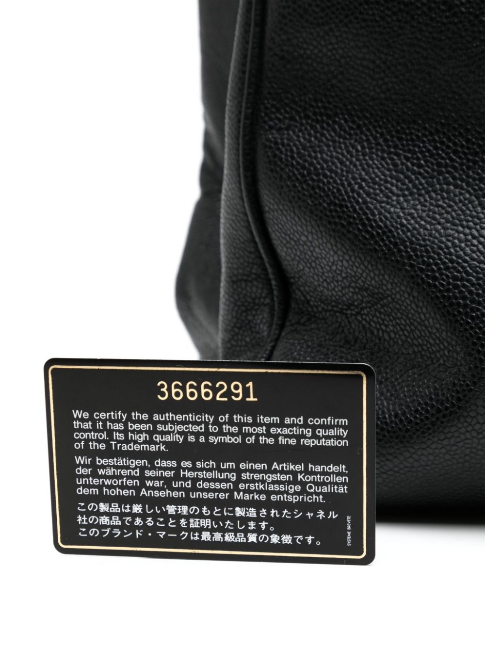 CHANEL Supermodel leather tote bag Women