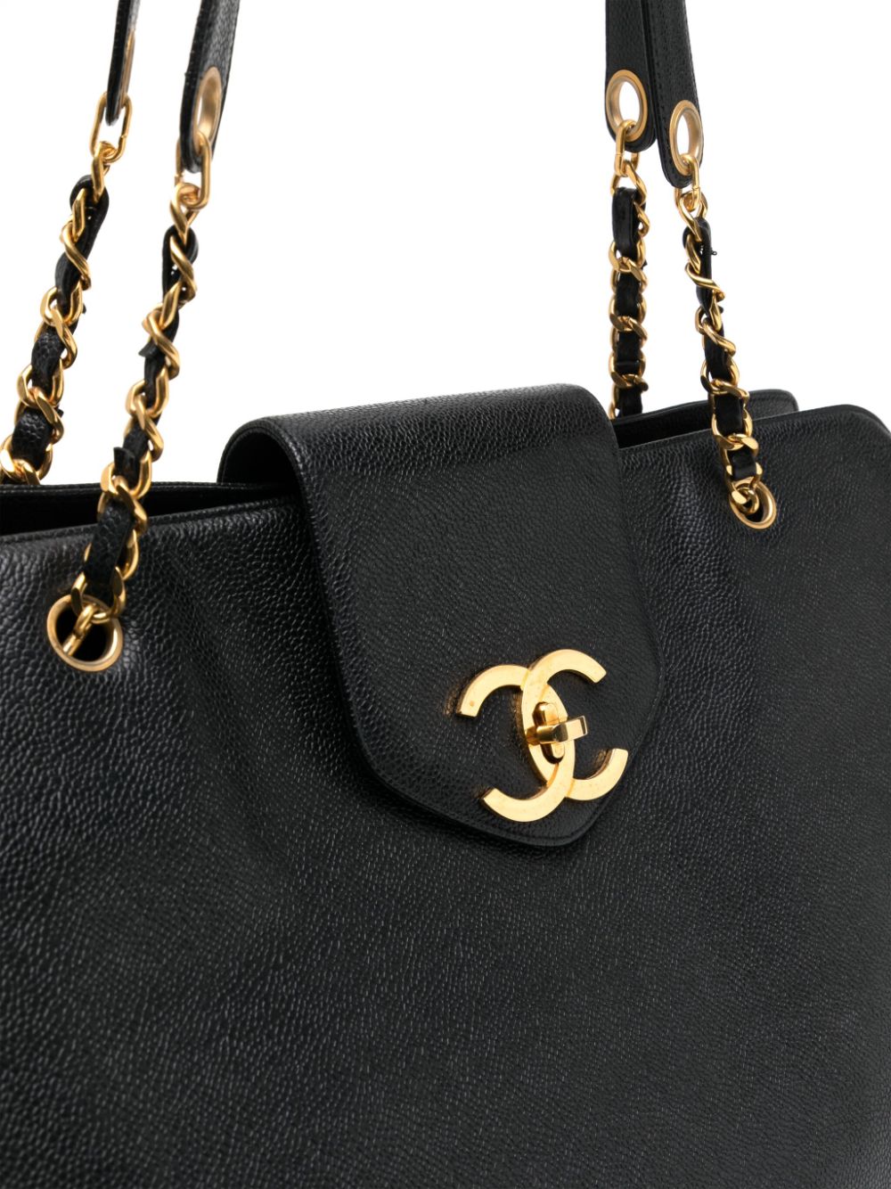 CHANEL Pre-Owned Supermodel Leather Tote Bag - Farfetch