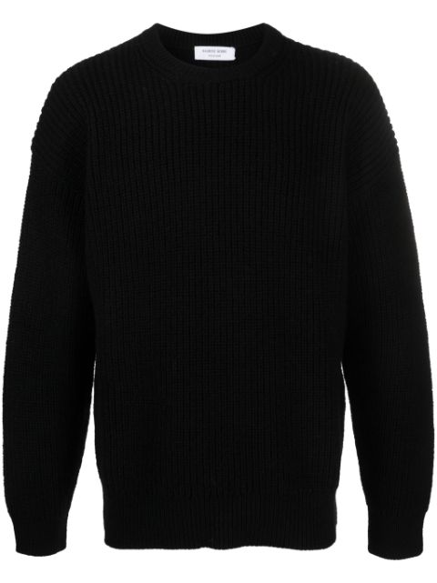 Marine Serre ribbed-knit wool jumper