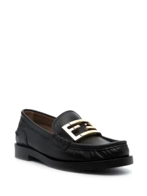 25新作 FENDI バゲット キャンバス ローファー ウィメンズ 25新作 FENDI バゲット キャンバス ローファー ウィメンズ