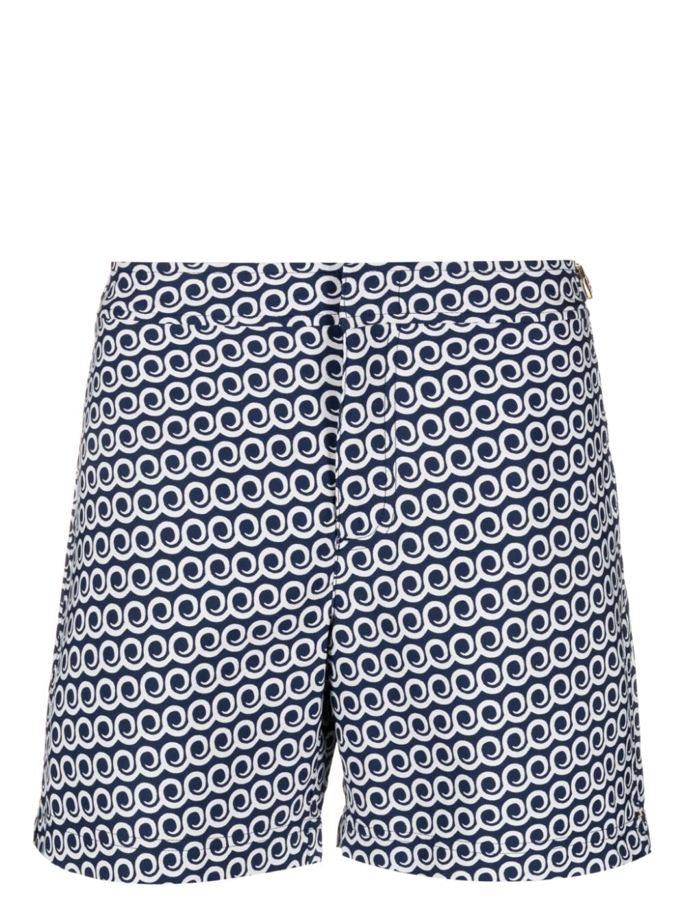 Orlebar Brown wave-print Swim Shorts - Farfetch