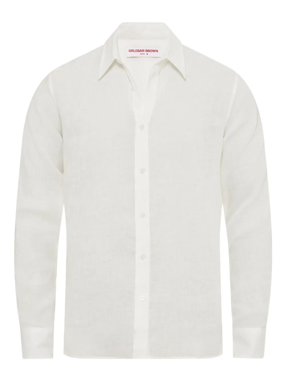 Orlebar Brown camisa Justin | blanco | Image 1
