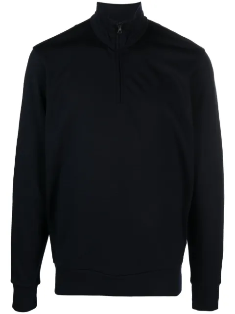 Orlebar Brown half-zip wool jumper