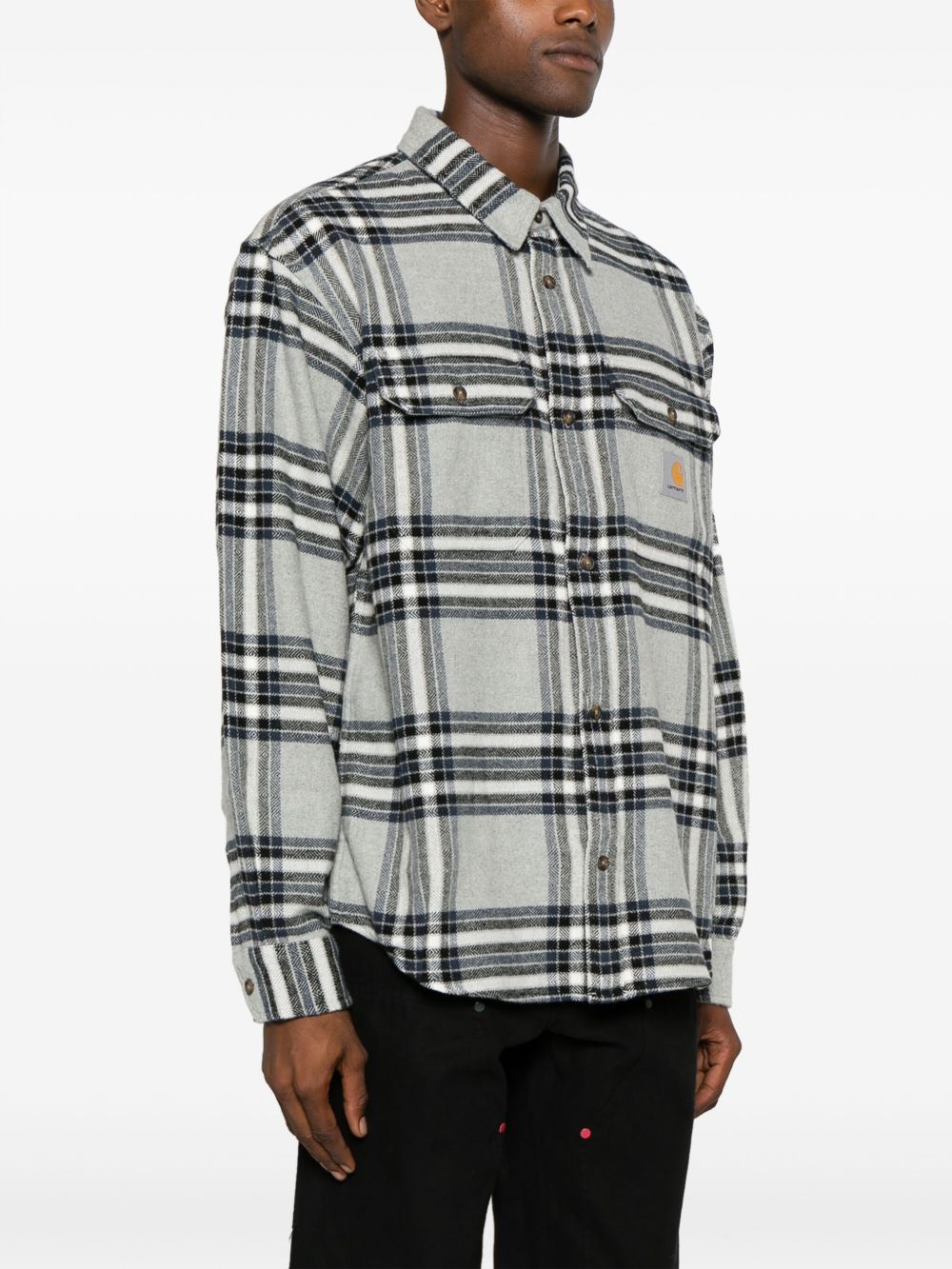 Carhartt Wip Hawkins Plaid-check Cotton Shirt - Farfetch